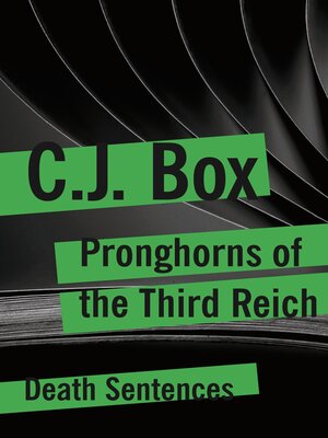 cover image of Pronghorns of the Third Reich